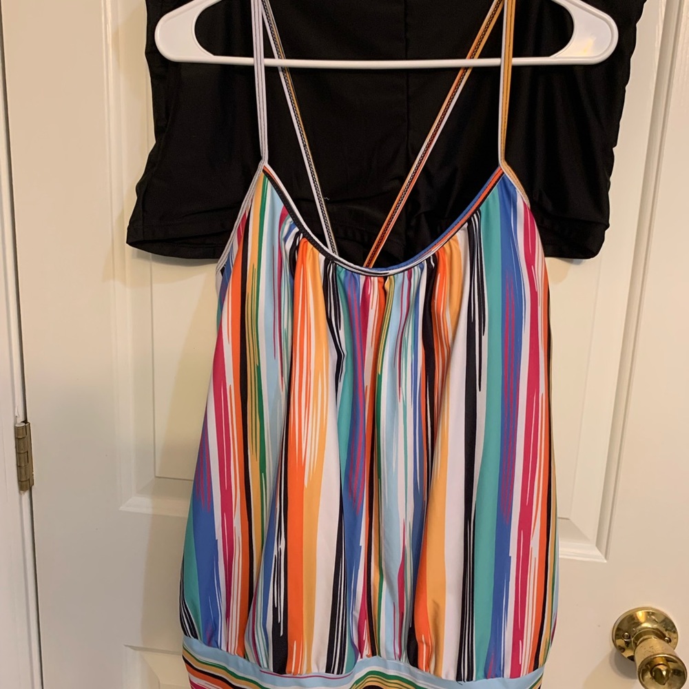 XXL Tankini with bottoms Excellent Condition